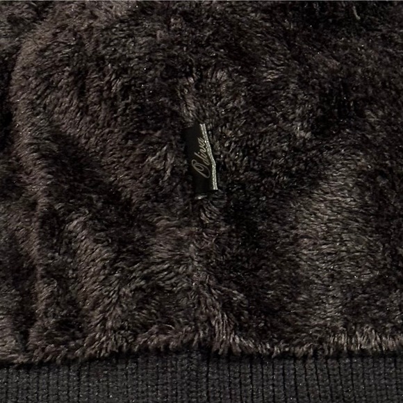 Cozy Glam Ivory Or Black Smiley Face Beanie w/Pom Pom NWT main image 4
